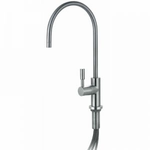 Nickel Polished Faucet - Under The Sink Installation