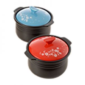Colour Painting Soup Cooker - Red