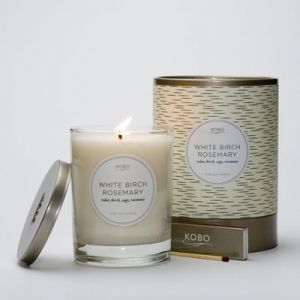 White Birch Rosemary Candle