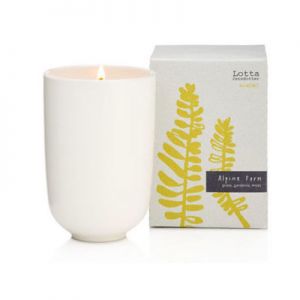 Alpine Fern Candle