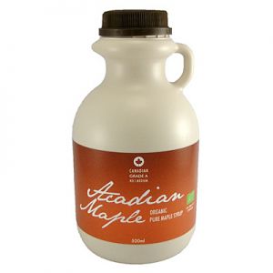 Acadian Maple Organic Syrup Organic 500ml