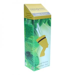 Dark Brown Natural Henna Based Hair Dye 100g