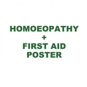 Homoeopathy + 1st Aid Poster